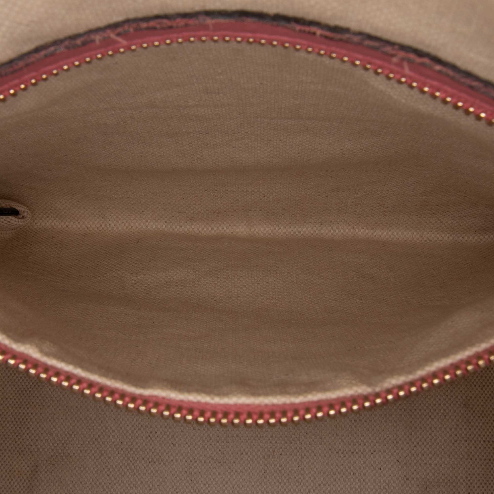 GG Canvas Web Joy Boston Bag