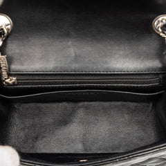 Mini Square Classic Patent Single Flap