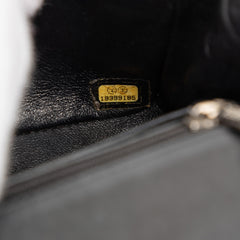 Mini Square Classic Patent Single Flap