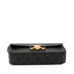 Triomphe Coated Canvas Claude Shoulder Bag