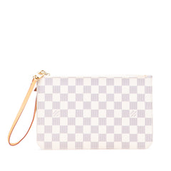 Damier Azur Neverfull MM Pouch