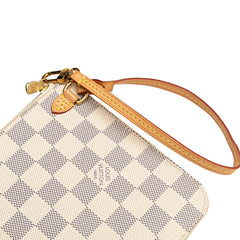 Damier Azur Neverfull MM Pouch