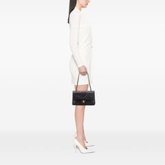 Medium Classic Lambskin Double Flap