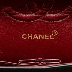 Medium Classic Lambskin Double Flap