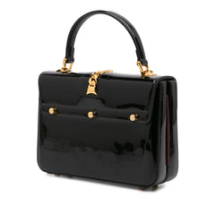 Mini Patent Sylvie 1969 Top Handle Bag