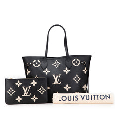 Bicolor Monogram Giant Empreinte Neverfull MM