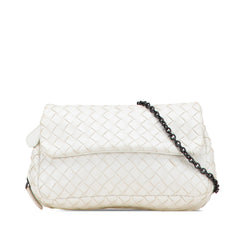 Mini Nappa Intrecciato Expandable Chain Flap Crossbody