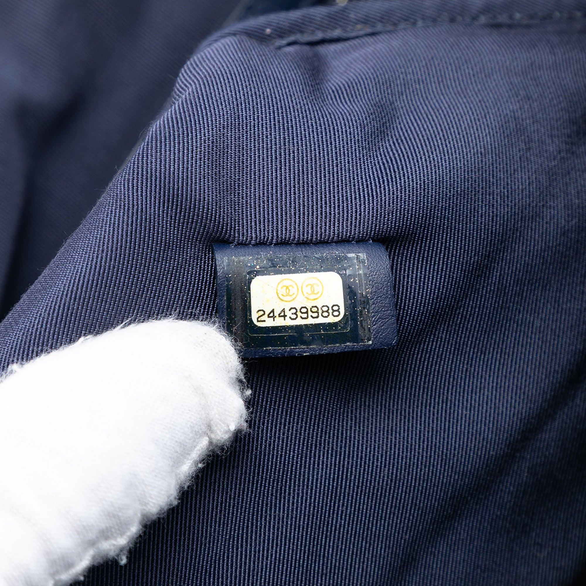 Large Quilted Caviar O Case Clutch