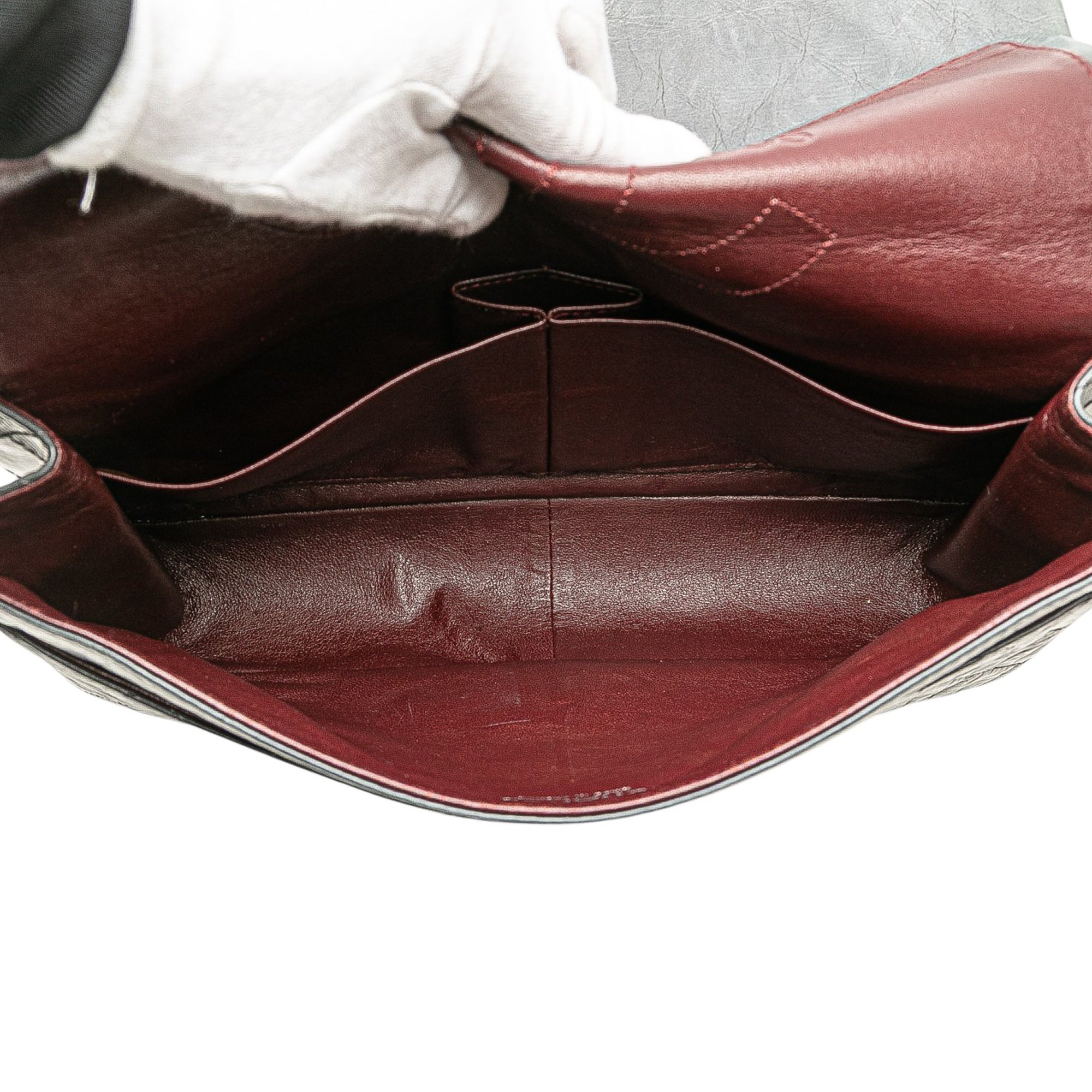 50th Anniversary Reissue 2.55 Aged Calfskin Double Flap 227