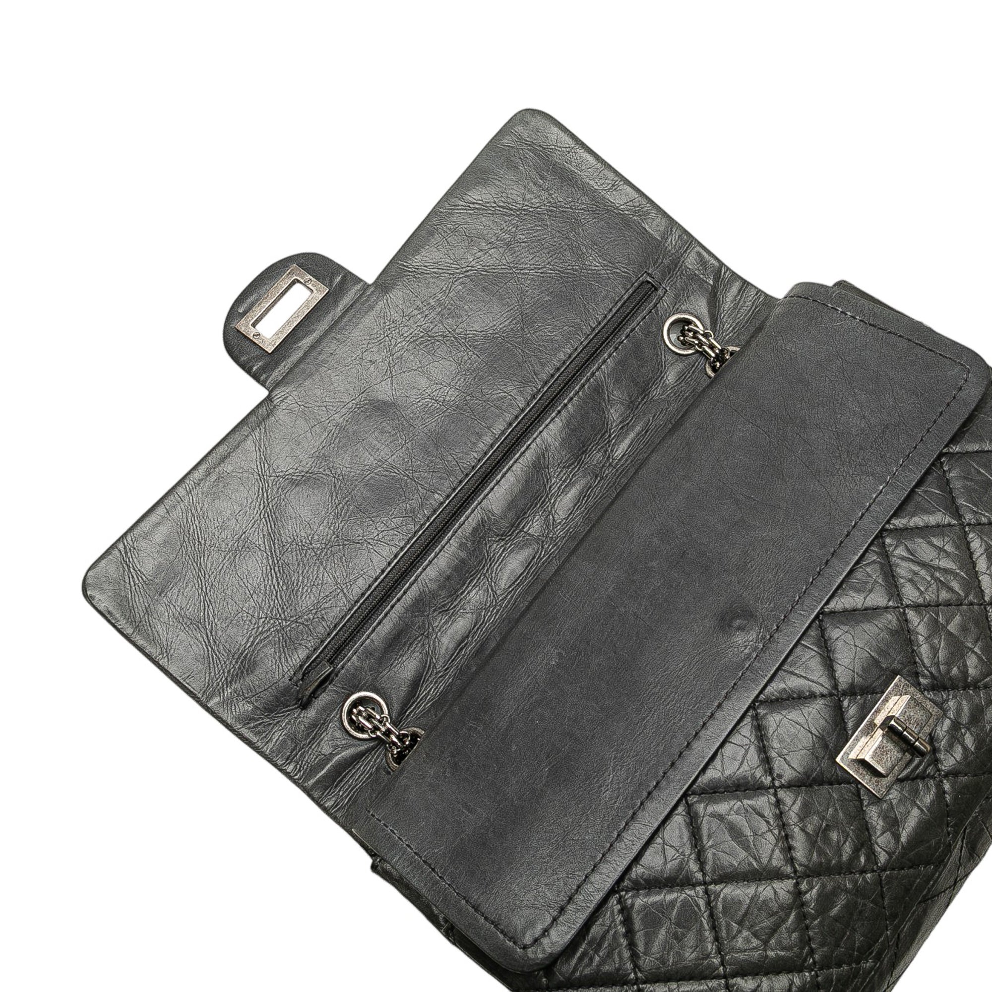 50th Anniversary Reissue 2.55 Aged Calfskin Double Flap 227