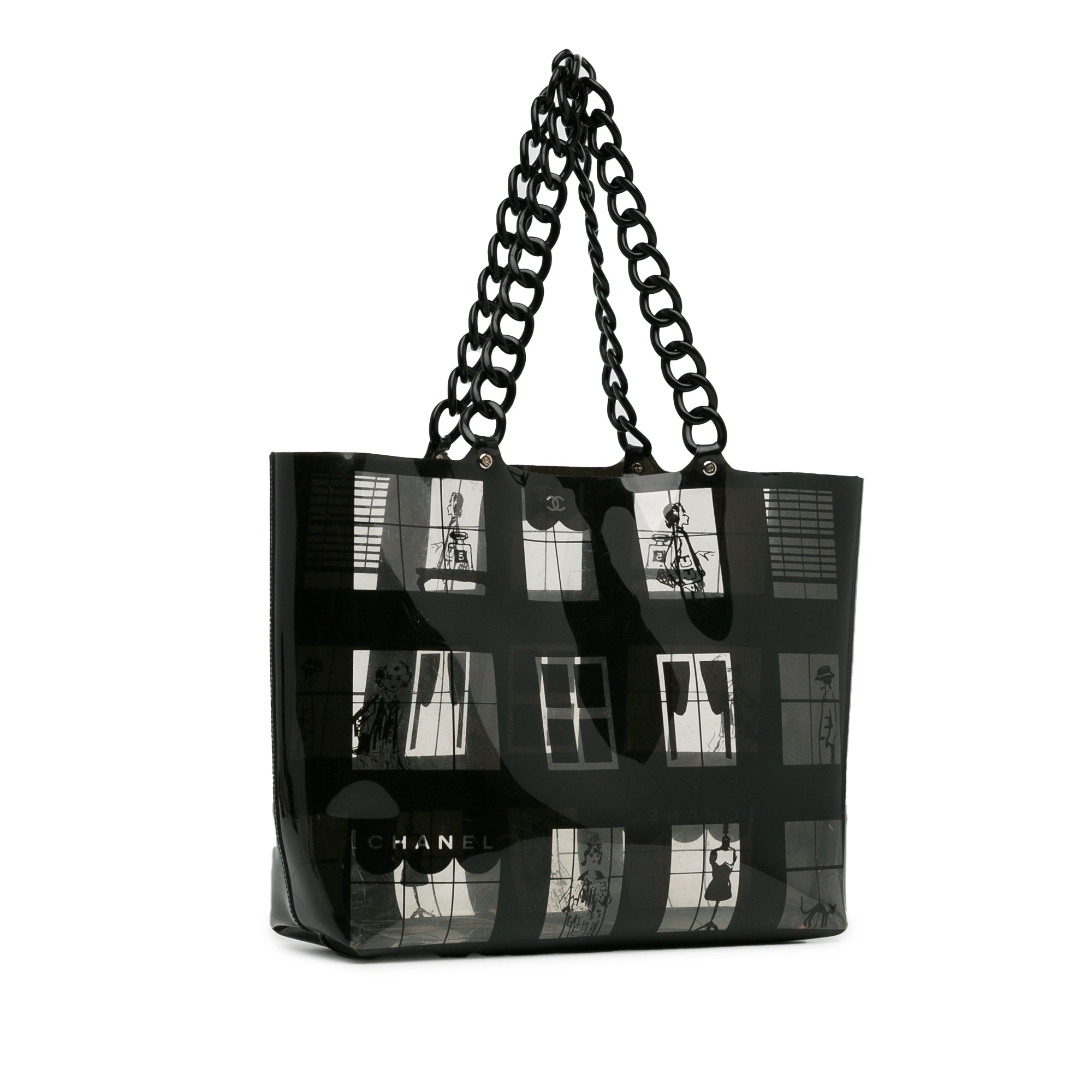 Vinyl Coco Window Tote