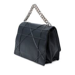 Large Grained Calfskin Diorama Flap