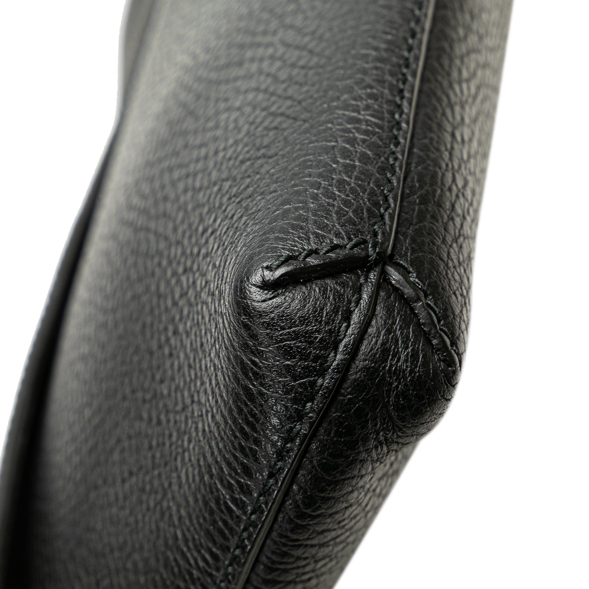 Pebbled Calfskin Portfolio Clutch
