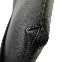 Pebbled Calfskin Portfolio Clutch