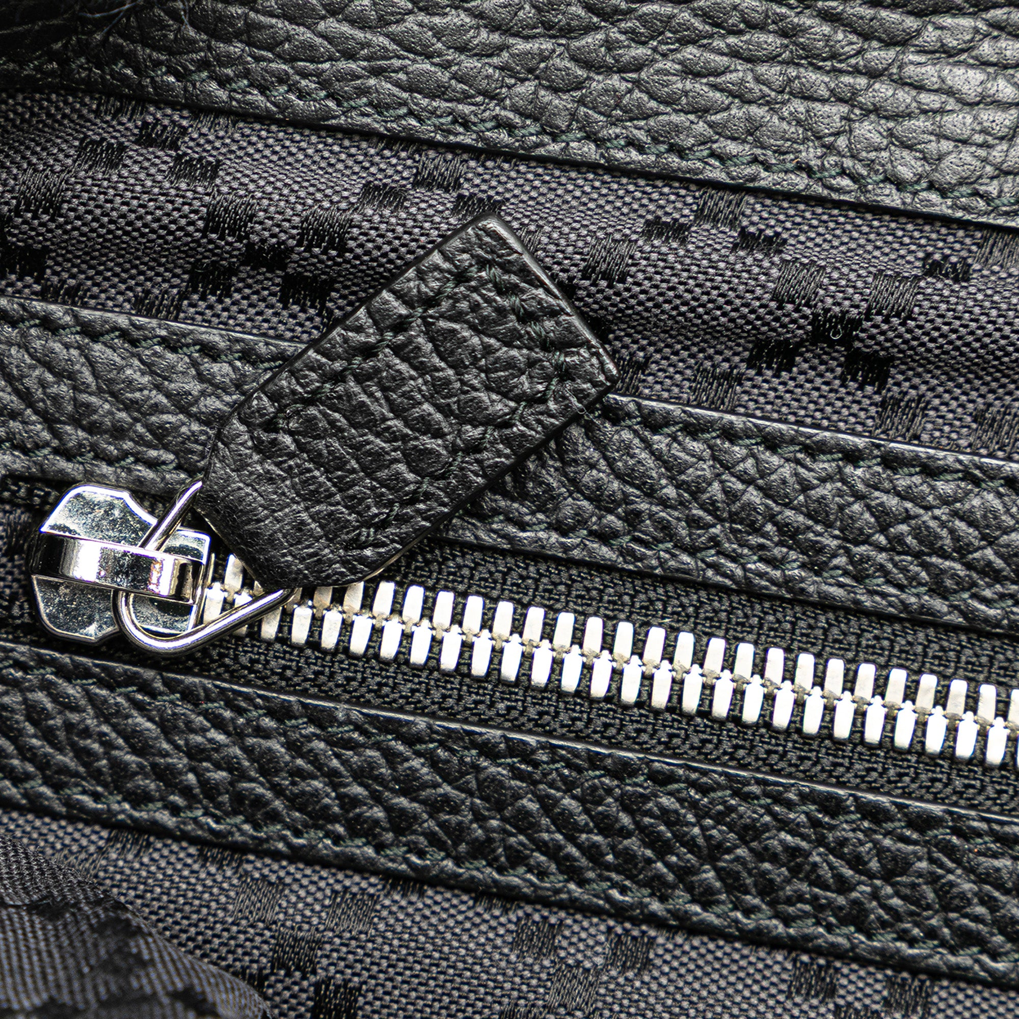 Pebbled Calfskin Portfolio Clutch