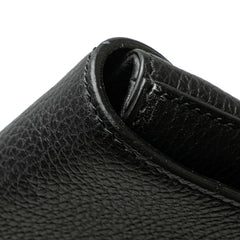 Pebbled Calfskin Portfolio Clutch