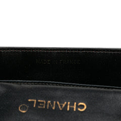 Mini Rectangular CC Quilted Satin Flap
