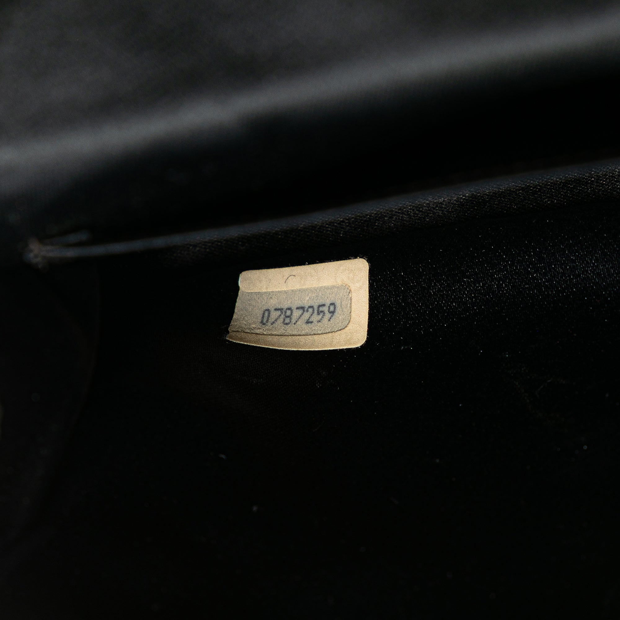 Mini Rectangular CC Quilted Satin Flap