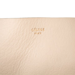 Leather Geometric Tote