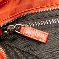 Tessuto Zip Top Crossbody