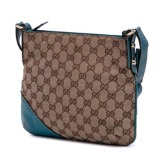 GG Canvas Hasler Web Crossbody