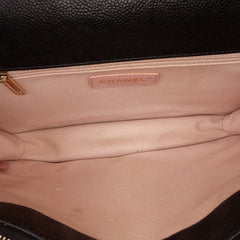 Paris Cuba Medium Caviar Thread Around Flap