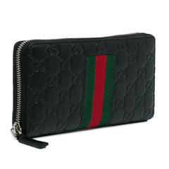 Guccissima Web Long Wallet