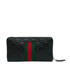 Guccissima Web Long Wallet