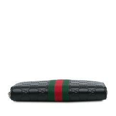 Guccissima Web Long Wallet