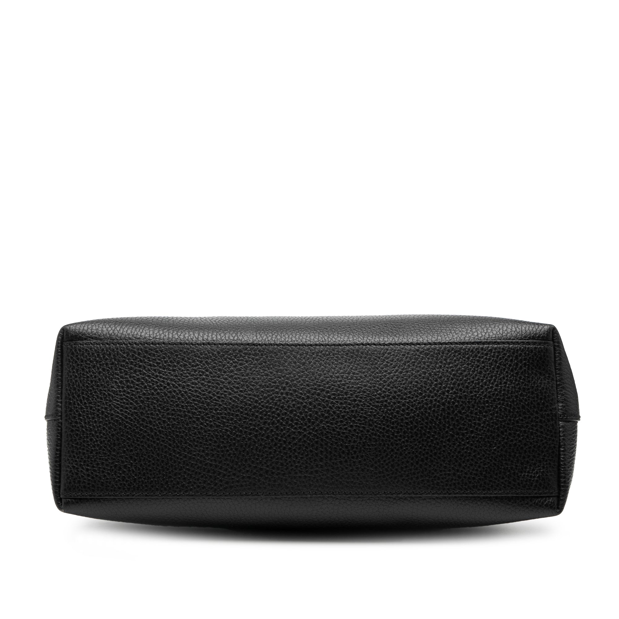 Leather GG Charm Tote