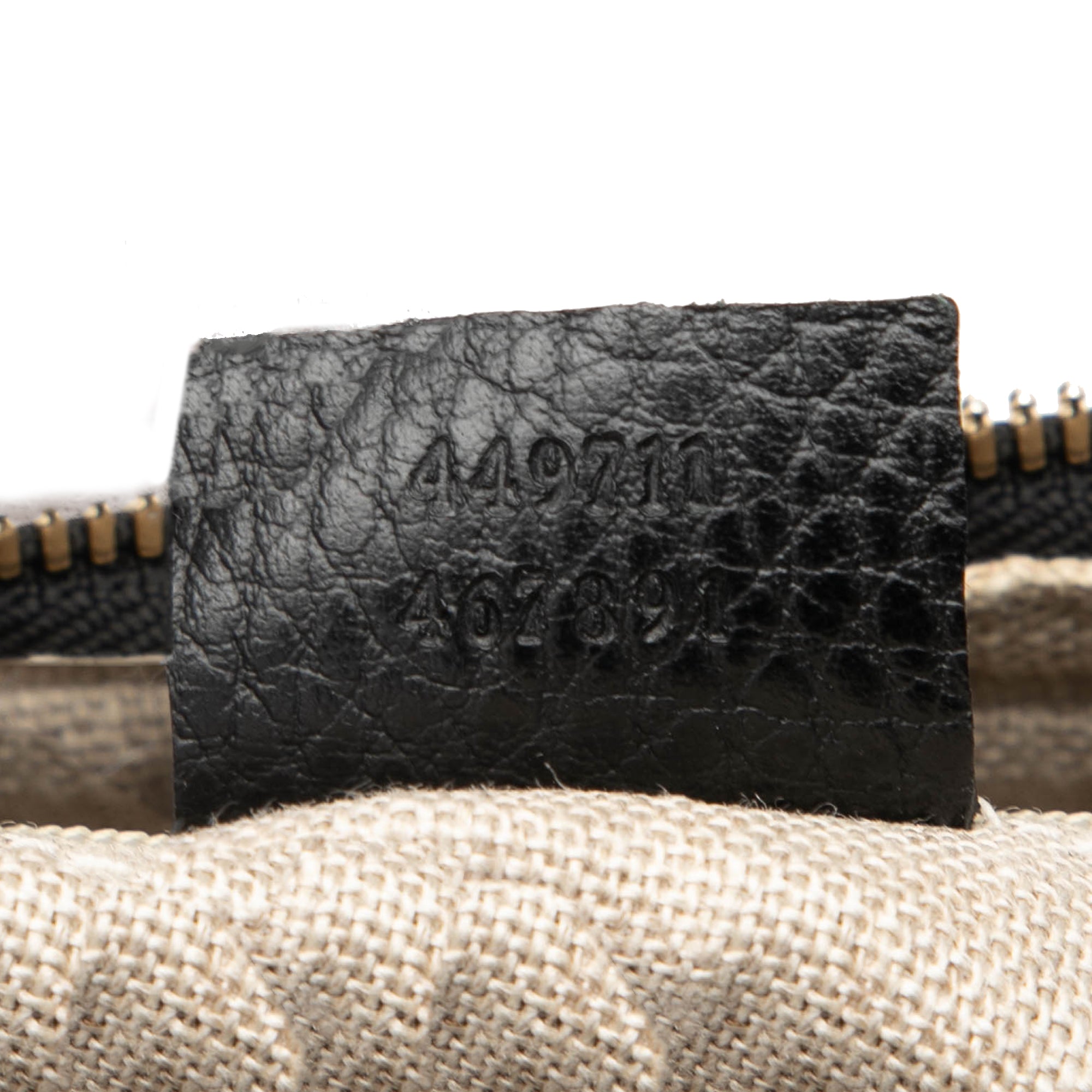 Leather GG Charm Tote