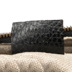 Leather GG Charm Tote