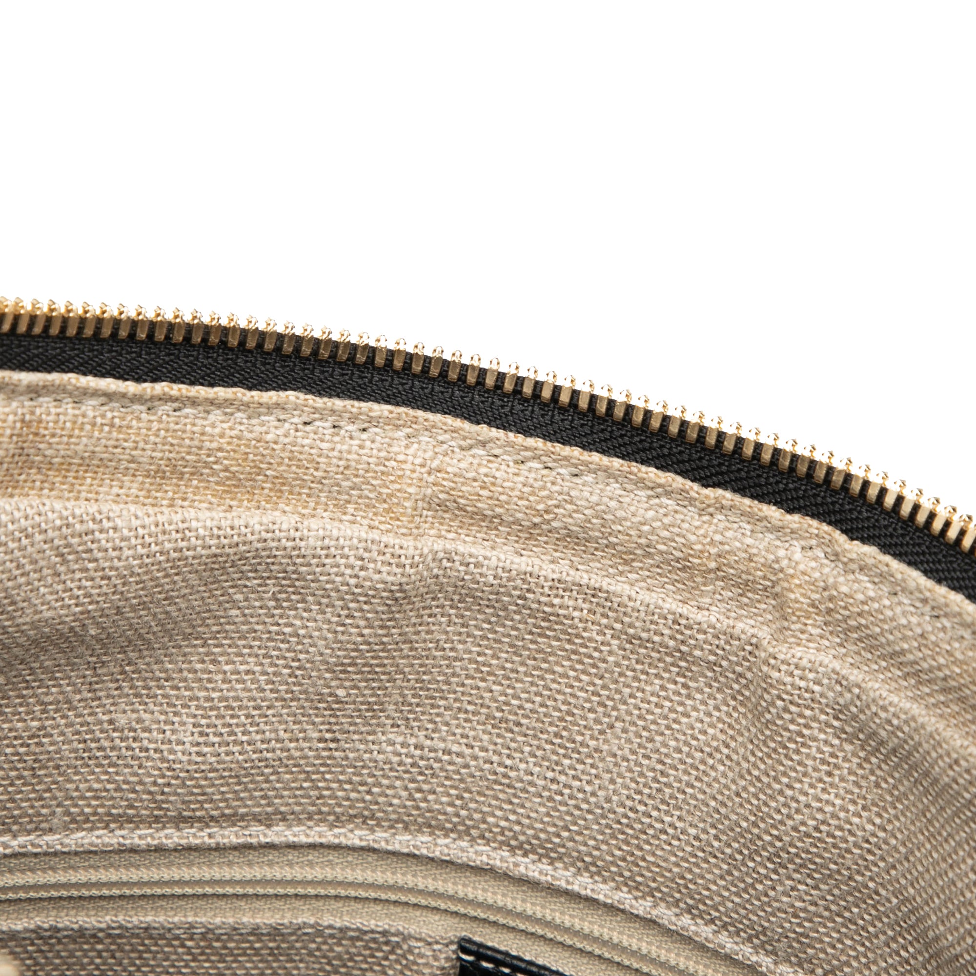 Leather GG Charm Tote