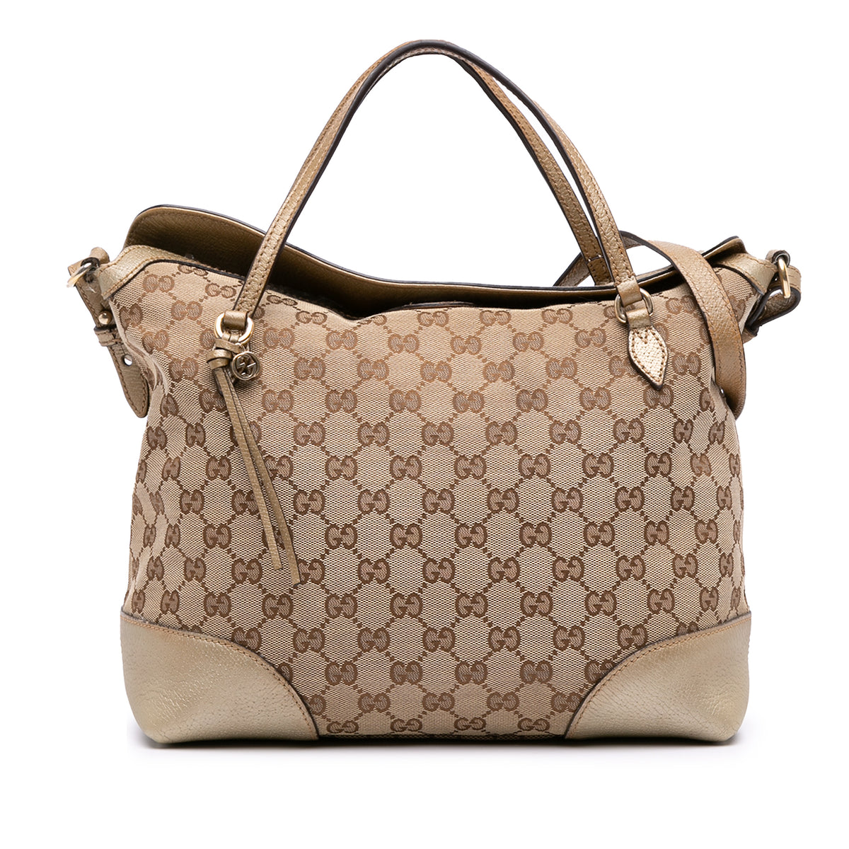 Medium GG Canvas Bree Satchel