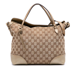 Medium GG Canvas Bree Satchel