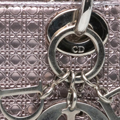 Mini Metallic Patent Microcannage Lady Dior