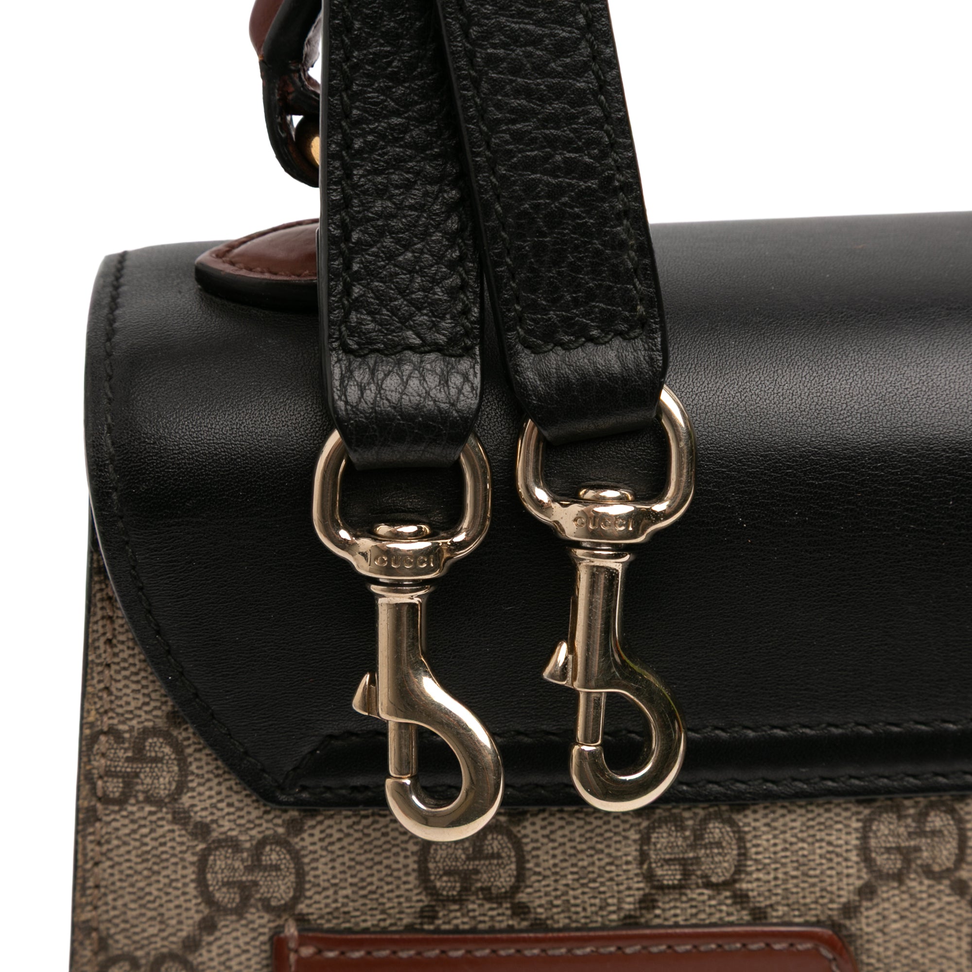 Small GG Supreme Padlock Satchel