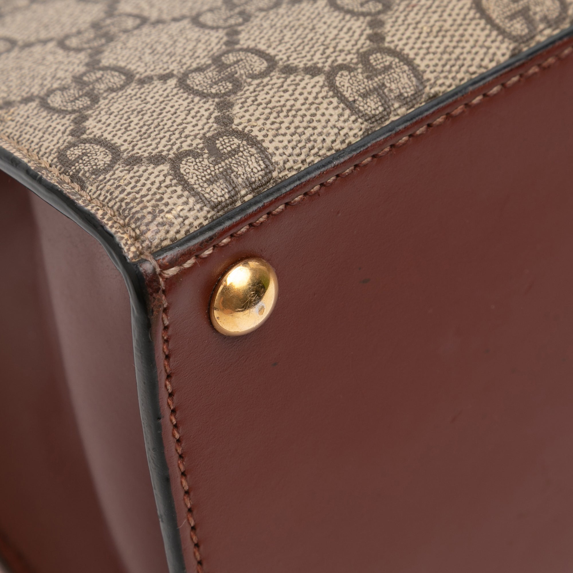 Small GG Supreme Padlock Satchel