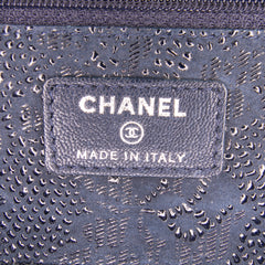 Lace Overlay Goatskin Wallet On Chain