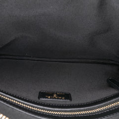 Medium Straw Deauville O Case Clutch