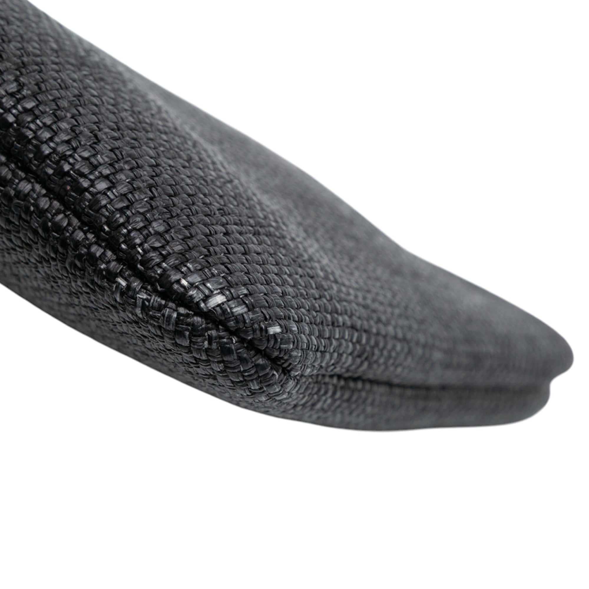 Medium Straw Deauville O Case Clutch