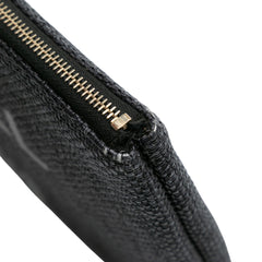 Medium Straw Deauville O Case Clutch