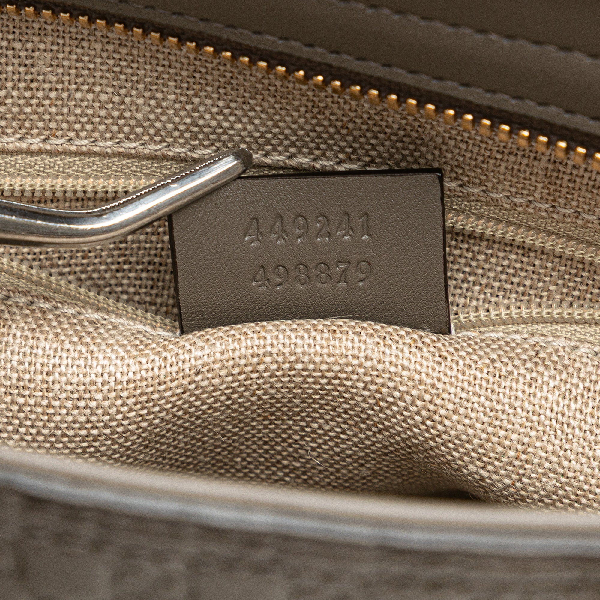 Small Microguccissima Bree Satchel