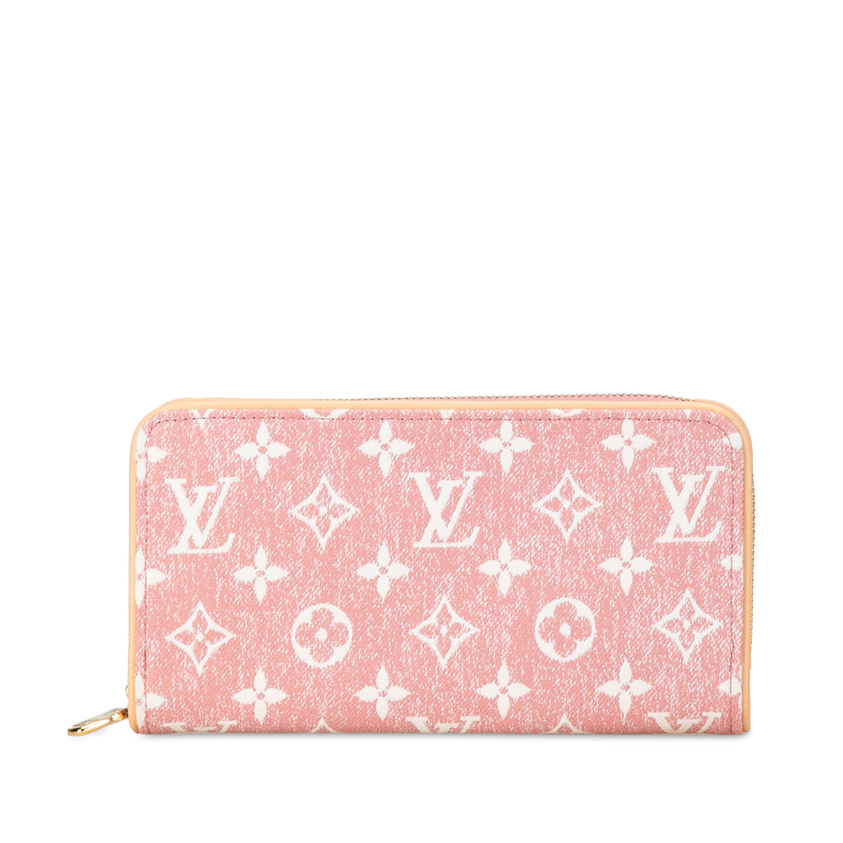 Monogram Denim Jacquard Zippy Wallet