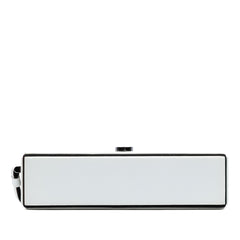 CC Lambskin Box Clutch