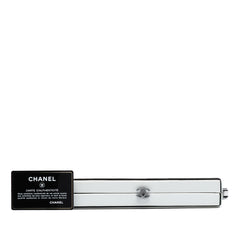 CC Lambskin Box Clutch