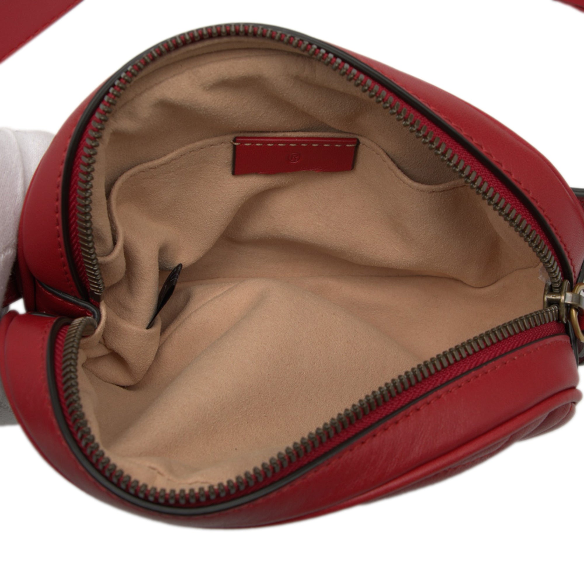 GG Marmont Matelasse Leather Belt Bag