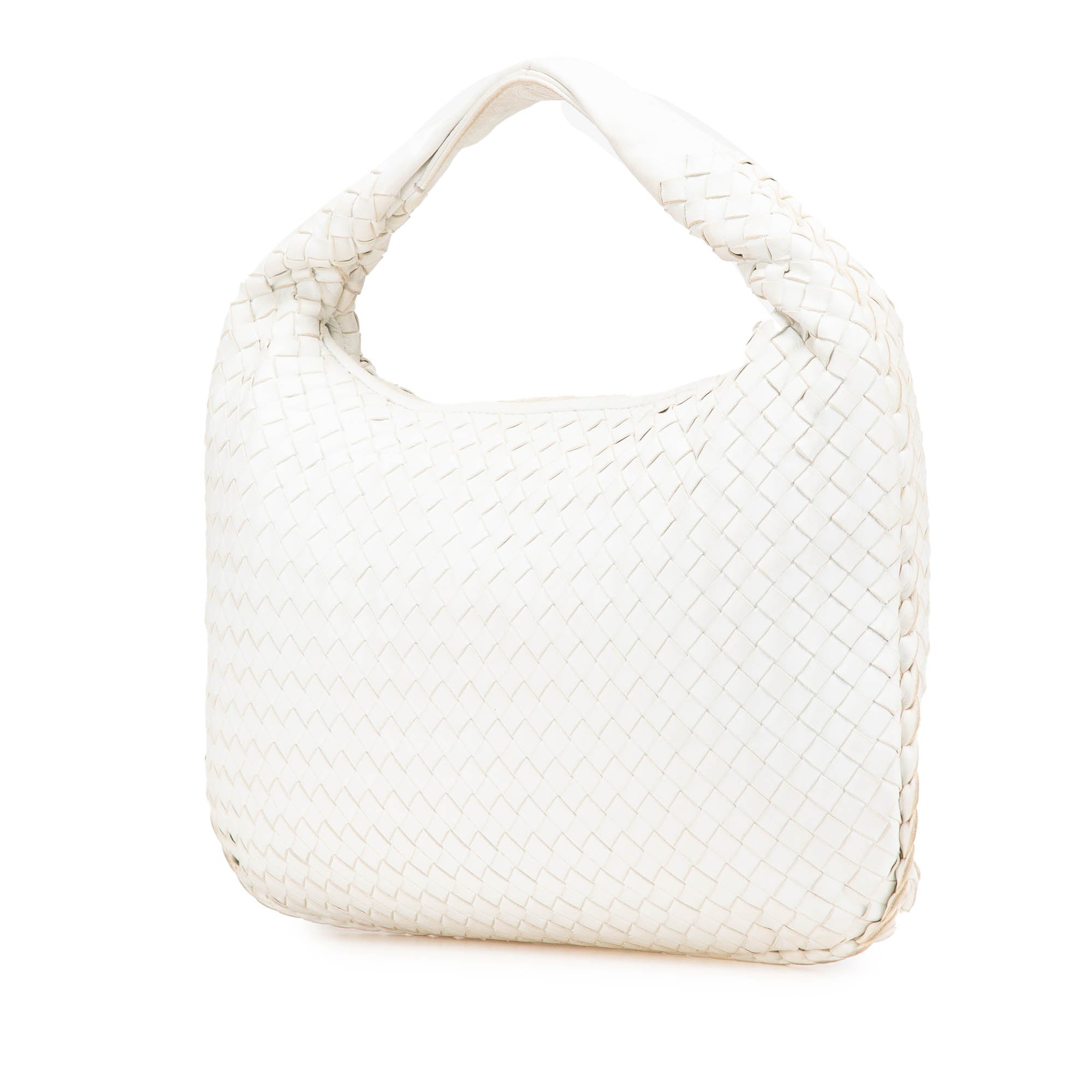 Small Nappa Intrecciato Veneta Hobo
