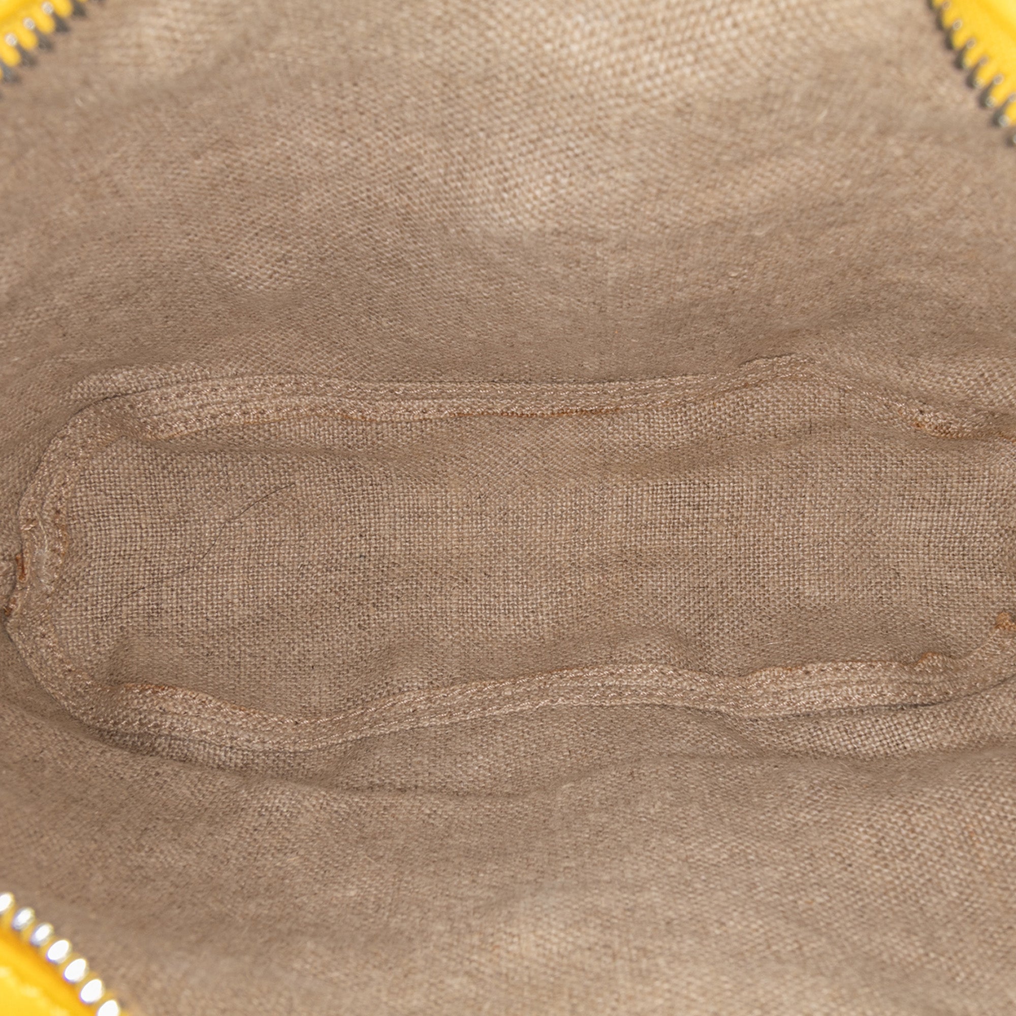 Canvas and Leather Cutout Flower Crossbody