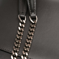 Medium Leather Monogram Sunset Crossbody